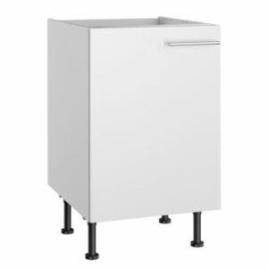 Drezová spodná skrinka OPTIcomfort II Biela Šírka: 50 cm