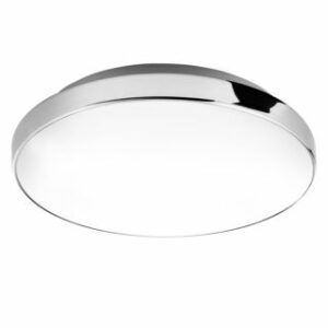 LED stropné svietidlo Malbona polykarbonát / žehlička 1 plameň