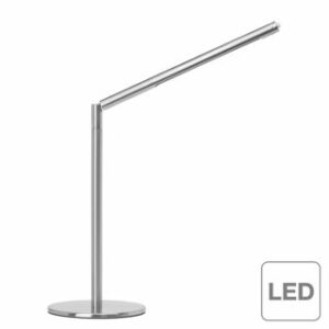 Stolná lampa Bombay plast / nerez 1 plameň
