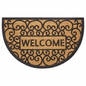 Rohožka Rimini Welcome gumová / kokosová príroda