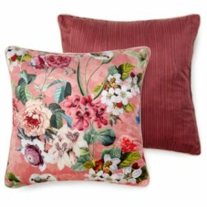 Dekoračný vankúš Amalia II poly velvet terra